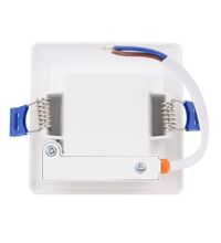 Spot LED, tip panel, incastrat, patrat, alb, 3W, 4000K, IP20, DLNS, Tracon