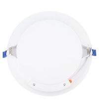 Spot LED, tip panel, incastrat, rotund, alb, 18W, 4000K, IP20, DLS, Tracon