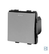 Modul intrerupator cap scara, gri, Luxion