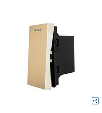 Modul intrerupator cap scara, auriu, Luxion