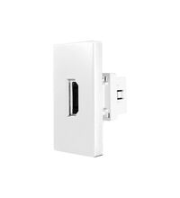 Modul priza HDMI, alb, Luxion