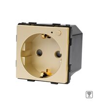 Modul priza inteligenta WI-FI, auriu, Luxion