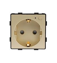 Modul priza inteligenta WI-FI, auriu, Luxion