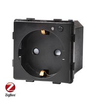Modul priza inteligenta Zigbee Tuya, negru, Luxion
