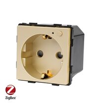Modul priza inteligenta Zigbee Tuya, auriu, Luxion