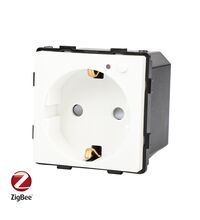 Modul priza inteligenta Zigbee Tuya, alb, Luxion