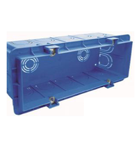 Doza de aparataj modular Dabler, incastrat, rigips, 7 module