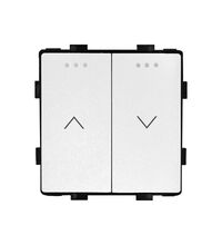 Modul intrerupator pentru jaluzele, alb, Luxion