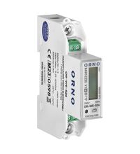 Contor de energie electrica monofazat cu masurare directa, 100A, 1 modul, digital, Orno, OR-WE-526