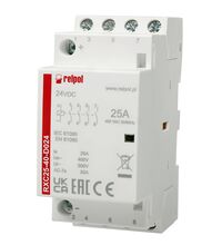 Contactor modular RELPOL, 24DC, 25A, 4ND, RCX, 2617083