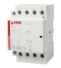 Contactor modular RELPOL, 24DC, 40A, 2ND+2NI, RCX, 2617085