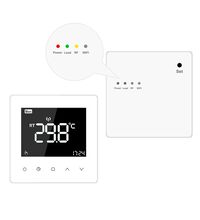 Termostat receiver pentru centrala termica pe gaz sau electrica, Display LCD, Memorare, Luxion