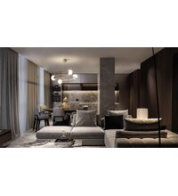 Pendul  Maytoni Balance, 4xG9, auriu