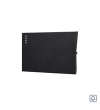 Intrerupator modular cu revenire Luxion, 3M, negru, LXI-001B
