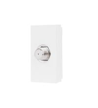 Priza modulara SAT Luxion, 1M, alb, LXI-034W