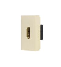 Priza modulara HDMI Luxion, 1M, auriu, LXI-069G