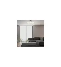 Plafoniera LED Rabalux Irelia, 23W, crom satinat, ON-OFF