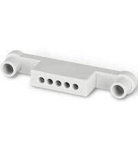 Bara terminala, izolata, 5 suruburi, Scame, 654.0365