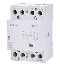 Contactor modular ETI, 24VAC, 63A, 4ND, R 63, 002463451