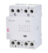 Contactor modular ETI, 24VAC/DC, 40A, 3ND+1NI, RD 40, 002464021