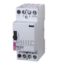 Contactor modular ETI, ON-OF-AUTO, 230VAC/DC, 25A, 4P, 3ND+1NI, tip RD, 002464058