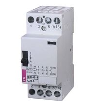 Contactor modular ETI, ON-OF-AUTO, 230VAC/DC, 25A, 4P, 4NI, tip RD, 002464066