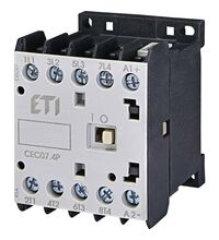 Contactor mini ETI, 24VDC, 9A, 4ND, 004641211