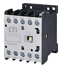 Contactor mini ETI, 24VDC, 12A, 4ND, 004641212