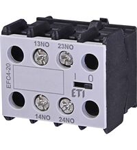 Contact auxiliar ETI, frontal, 4ND, pentru contactoare, CECO 4P, 004641543