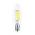 Bec LED decorativ Braytron, E14, lumanare, 4W, dimabil, 2700K