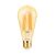 Bec LED decorativ Braytron, E27, avocado, dimabil, 6W, 2200K