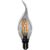 Bec LED decorativ Lumen, E14, lumanare, clara, 4W, 2800K, 480lm, tip flacara