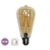 Bec LED decorativ Lumen, E27, avocado, dimabil, 6W, 2200K