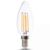 Bec LED decorativ V-TAC, E14, lumanare, 4W, 4000K, SKU 4413