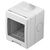 Doza de aparataj modular TEM, 2M, aplicata, alb, cu capac, IP55, Cubo, AQ20PW