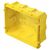 Doza de aparataj modular TEM, incastrata, tencuiala, 14 module, DM72