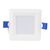 Spot LED, tip panel, incastrat, patrat, alb, 3W, 4000K, IP20, DLNS, Tracon