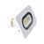 Proiector LED cu senzor de miscare, 110 grade, alb, 20W, 4000K, IP65, RSMDLF, Tracon