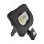 Proiector LED cu senzor de miscare, 110 grade, negru, 30W, 4000K, IP65, H, Tracon