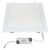 Spot LED, tip panel, incastrat, patrat, 295x295x20mm, alb, 24W, 3000K, IP20, Lumen