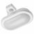 Plafoniera LED cu senzor de miscare, aplicata, elipsa, alb, 6W, 4000K, IP54, GTV