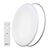 Spot LED, tip panel, cu telecomanda, aplicat, rotund, alb, 24W, 2700-6500K, IP20, Emos
