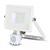 Proiector LED cu senzor de miscare, 100 grade, alb, 20W, 3000K, IP65, V-TAC