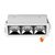 Spot LED, tip reflector 12 grade, fix, dreptunghiular, alb/crom, 3x4W, incastrat, 5700K, IP20, V-TAC