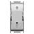 Mecanism intrerupator modular TEM, cu revenire, gri, 1M, Modul, SM11