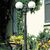 Stalp iluminat exterior gradina ornamental, tip glob, negru, 2.05ml, 2XE27, Fumagalli, Glob 250
