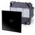 Intrerupator cap cruce Touch Luxus-Time, incastrat, negru, IP20, K-701S-12