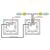 Intrerupator dublu cap scara Touch Luxus-Time, incastrat, negru, IP20, LX-702S-12