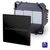 Intrerupator triplu Touch Luxus-Time, incastrat, negru, IP20, LX-703-12
