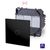 Intrerupator Touch actionare cu telecomanda Luxus-Time, negru, IP20, P-701R-12